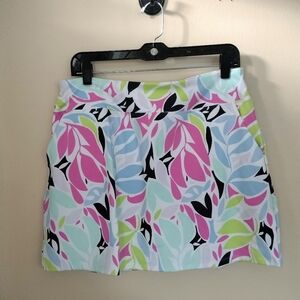 Tommy Bahama Golf Skort Skirt L Stretch Active Tennis Pickleball Vacation